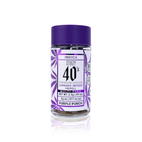 STIIIZY - Infused Preroll - Purple Punch - 40's Mini Joints - 5-Pack - 2.5G
