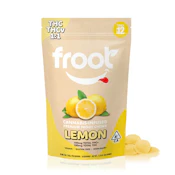 Froot | Lemon 100mg (Sativa) - Gummies 10pk