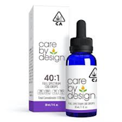 Care By Design 40:1 Sublingual Drops (CBD/THC) 30mL