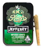 West Coast Cure - OG Kush Jefferey Infused Preroll 5pk 3.25g