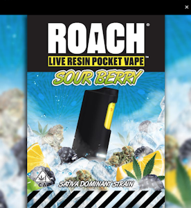 PURE VAPE - Roach - Sour Berry Disposable
