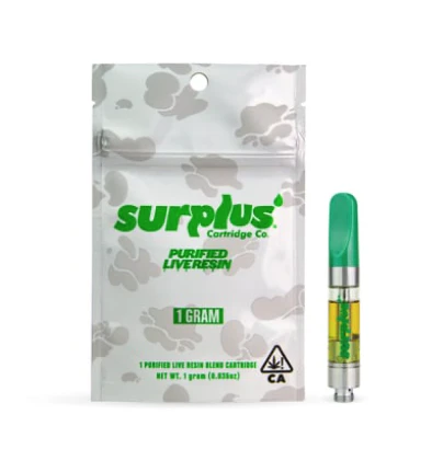 Surplus Cartridge Co. - Surplus - Skywalker OG - 1g Live Resin Cart Main Image