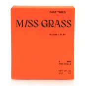 [REC] Miss Grass | Fast Times |  Pre-Rolls 5pk