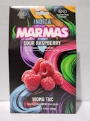 Marmas- Sour Raspberry - Indica - 100mg- 10pk