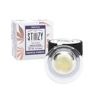 STIIIZY - 1g Papaya Punch Curated Live Resin - STIIIZY