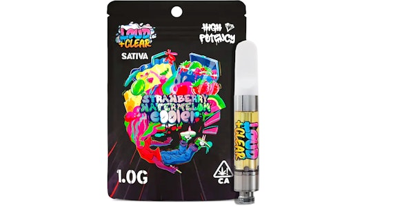 Loud+Clear - Loud + Clear - Strawberry Watermelon Cooler High Potency Cartridge - 1g