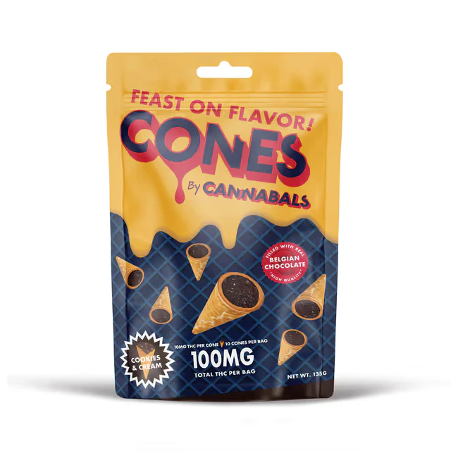 Cannabals - Cannabals | Cones | Cookies & Cream | 10 ct | 100mg THC Main Image
