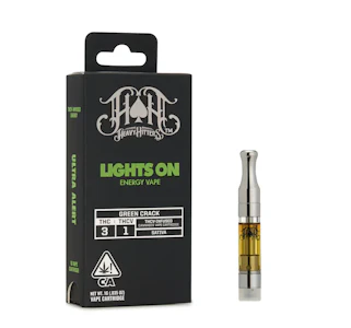 Heavy Hitters - Heavy Hitters - Green Crack THCV - 1g Cart