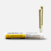 Generic AF  | Sativa Blend | Forbidden Haze | 0.5g 2pk