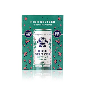 Pabst (PBR) - Daytime Guava - Infused Seltzer - 4pk - 60mg 