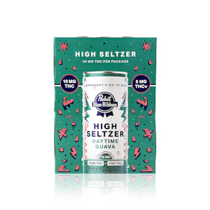 PABST BLUE RIBBON - Pabst Blue Ribbon - Energy Guava High Seltzer 4 pack