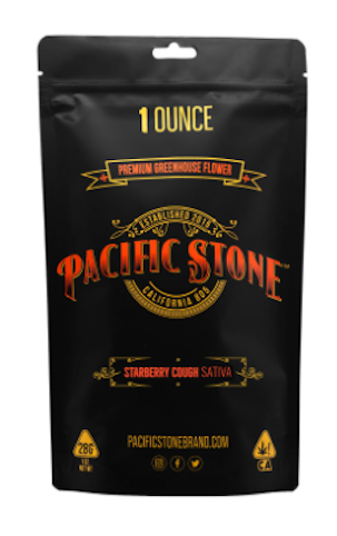 Pacific Stone - Pacific Stone Flower 28.0g Pouch Sativa Starberry Cough