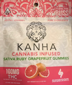 Kanha Ruby Grapefruit Gummies