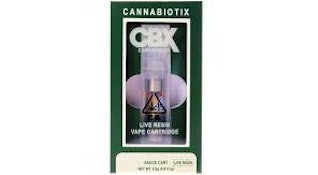 [Cannabiotix] Live Resin Sauce Cart - 0.5g - Grape Gasby (I)