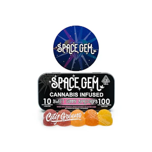 Space Gem - Sweet Gummy Space Drops - 10 pcs - 100mg [Space Gem]