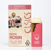 AIO - Strawberry Sweet Tooth (Solventless) - 1g (H) - CLSICS