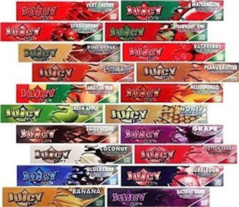 JUICY JAY'S - Juicy Jay's Flavored Rolling Papers - 1¼" - Peach