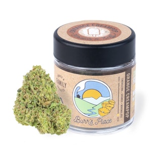 Burr's Place - Orange Creampop - 3.5g (S) - Burr's Place