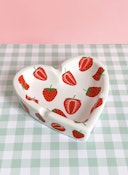 Strawberry Heart Ashtray