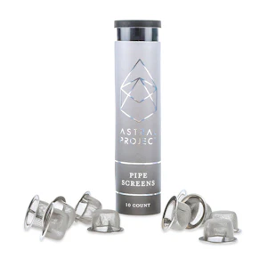 ASTRAL PROJECT - GEMSTONE PIPE SCREENS (10PK) - ASTRAL PROJECT