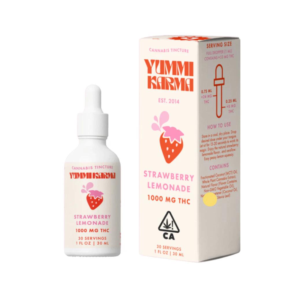 Yummi Karma - Yummi Karma - Strawberry Lemonade Tincture 1000mg Main Image
