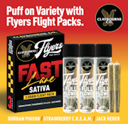 CLAYBOURNE CO: *FIRE SALE* Fast Lane: 3 Strain Flight Pack - 3g (S)