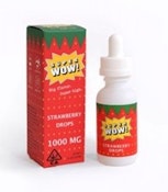 THC Strawberry Drops 1000mg Tincture - Super Wow