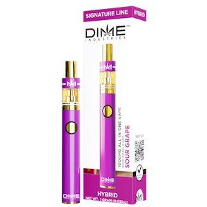 Dime Industries - Dime Industries Sour Grape Disposable Vape 1g