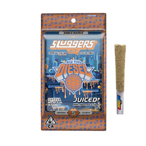 Sluggers - Sluggers Infused 5pk Prerolls NYC Diesel 