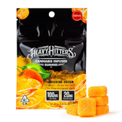 100mg THC Heavy Hitters - Tangerine Dream Gummies (20mg - 5 pack)