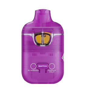 BOUTIQ - BOUTIQ - 1g Liquid Live Diamonds AIO Switch Dual Tank - Blueberry + Passion Fruit