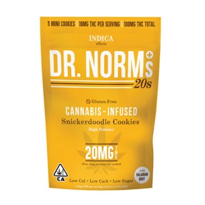 Dr. Norms - Snickerdoodle Cookies 20mg 5 Pack