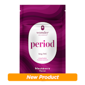 Wonder | 20pk Gummies | Period - Blackberry | 100mg