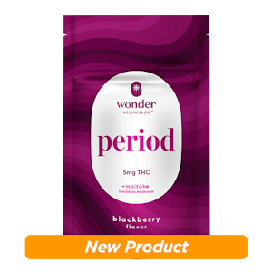 WONDER WELLNESS CO. - Wonder | 20pk Gummies | Period - Blackberry | 100mg
