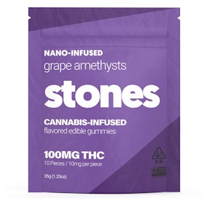 STONES - Stones Grape Gummies 100mg