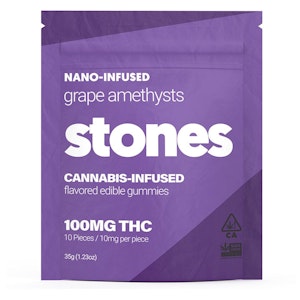 Stones - Stones Grape Gummies 100mg