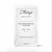 Mary's 1:1 CBD:THC Transdermal Patch