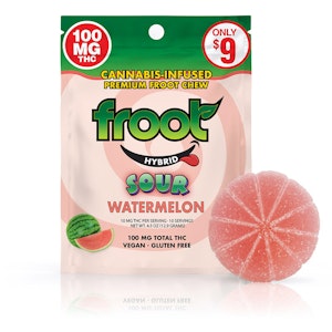 FROOT - Froot Sour Watermelon Gummy 100mg