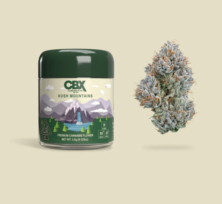 CBX - CBX - Kush Mountains - 3.5g (1/8oz) Main Image