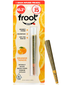 Froot - Orange Tangie - 1g Infused Preroll