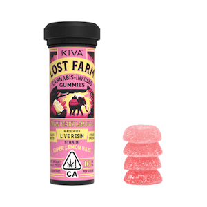 LOST FARM - Lost Farm - 100mg Live Resin Gummies - Strawberry Lemonade x Super Lemon Haze