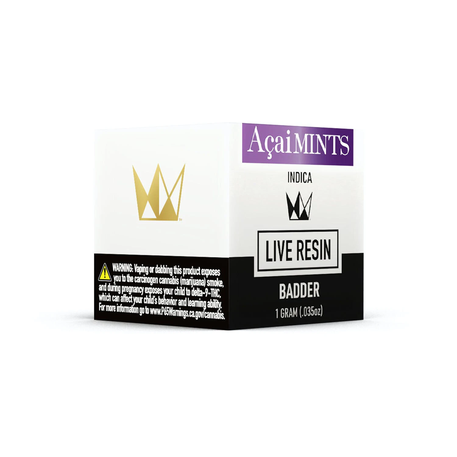 West Coast Cure - LIVE RESIN BADDER - ACAI MINTS 1G - WEST COAST CURE Main Image