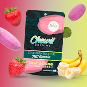 Strawnana Smoothie - 200mg Fast Acting Gummies by Chewii