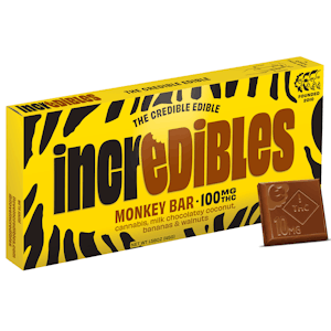 Monkey Bar | Chocolate Bar | 100mg