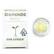 Raw Garden Crushed Diamonds 1g | Paradise OG