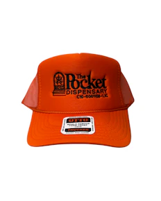The Pocket Blaze Orange Trucker Hat - One Size
