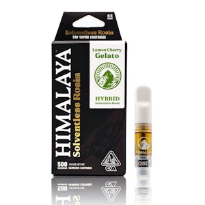 Lemon Cherry Gelato - Solventless Rosin - .5g (H) - Himalaya