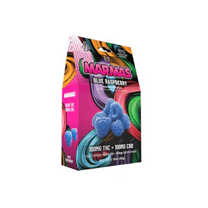 Marmas - Blue Raspberry 1:1 | Gummies 10 pack | Marmas