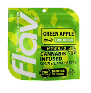 Flav - Flav - Green Apple - Belts 100mg