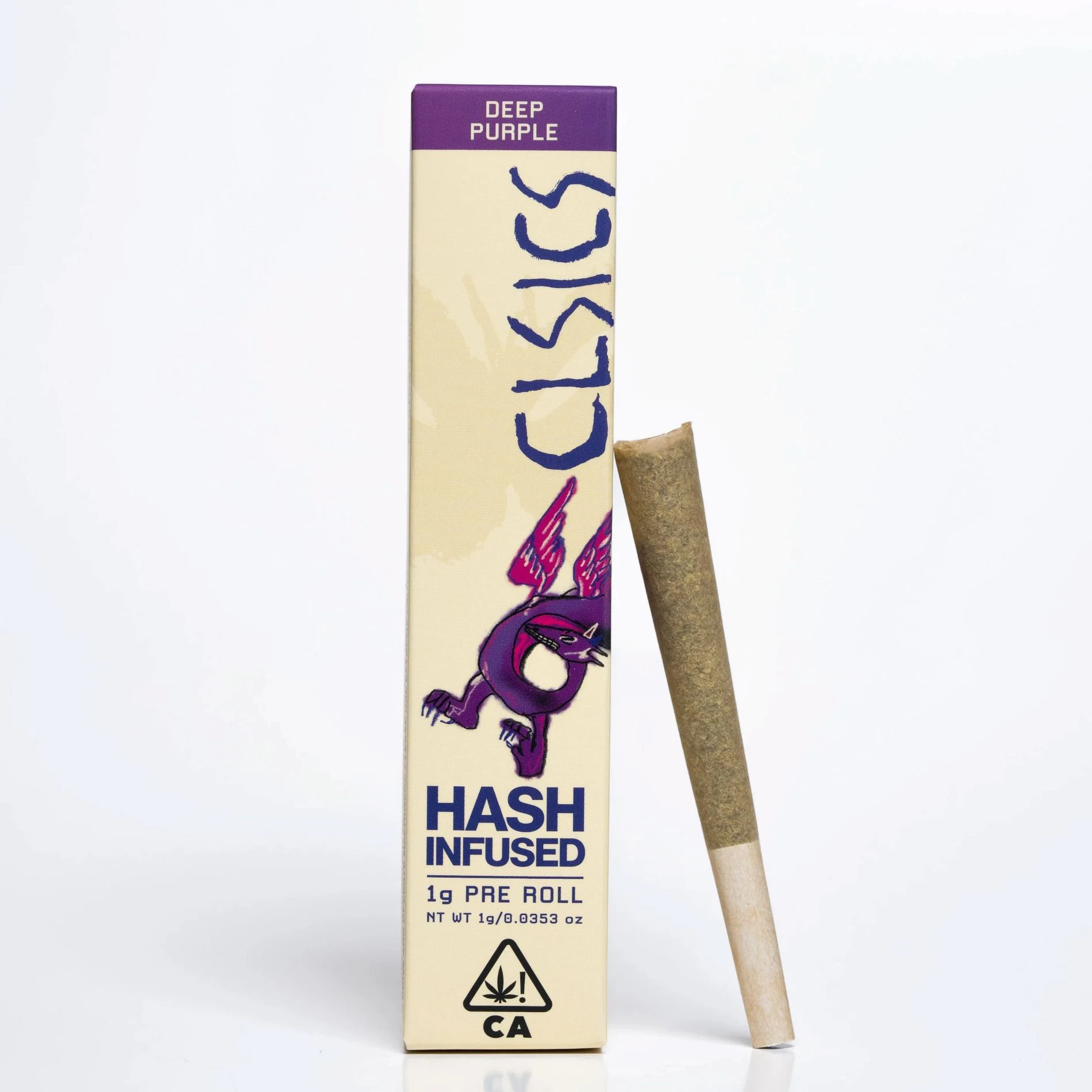 CLSICS - CLSICS Hash Infused Preroll 1g Deep Purple Main Image